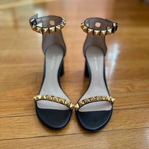 Stuart Weitzman Rosemarie Studded Sandal Size 5